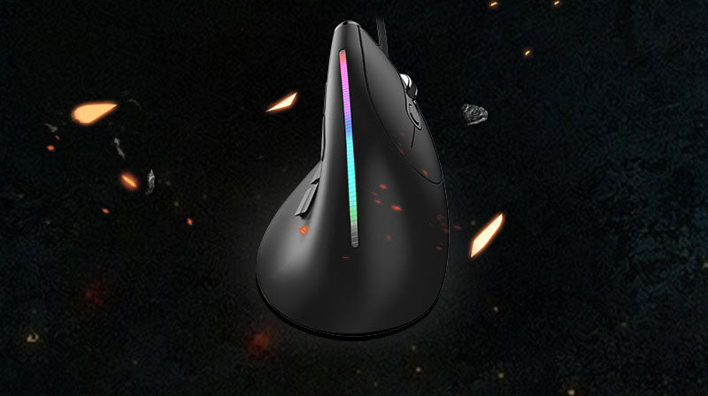 ZELOTES T50 RGB Vertical Gaming Mouse