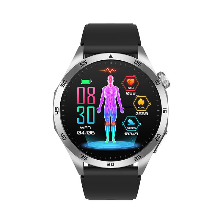 ET485 smart watch ECG electrocardiogram Bluetooth call AMOLED micro physical examination emotional function