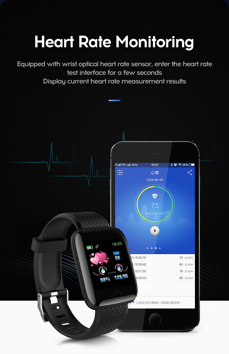 116 Plus Kids Smart Watch for Android & iPhone