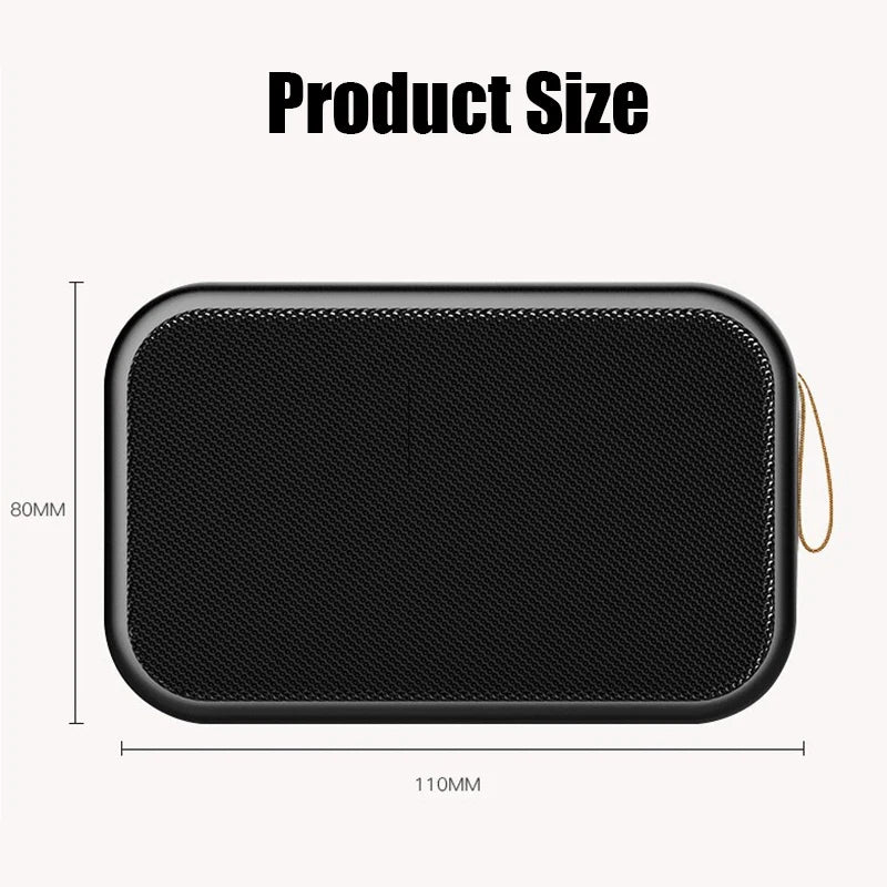 Bluetooth Speaker Portable Outdoor Oxford Loudspeaker Wireless Column 3D Stereo Music Player Surround Hifi Sound Box