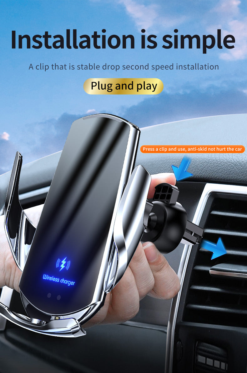 Q3 15W Wireless Charging Car Mount