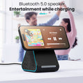 Magnetic Wireless Charger with Bluetooth Speaker