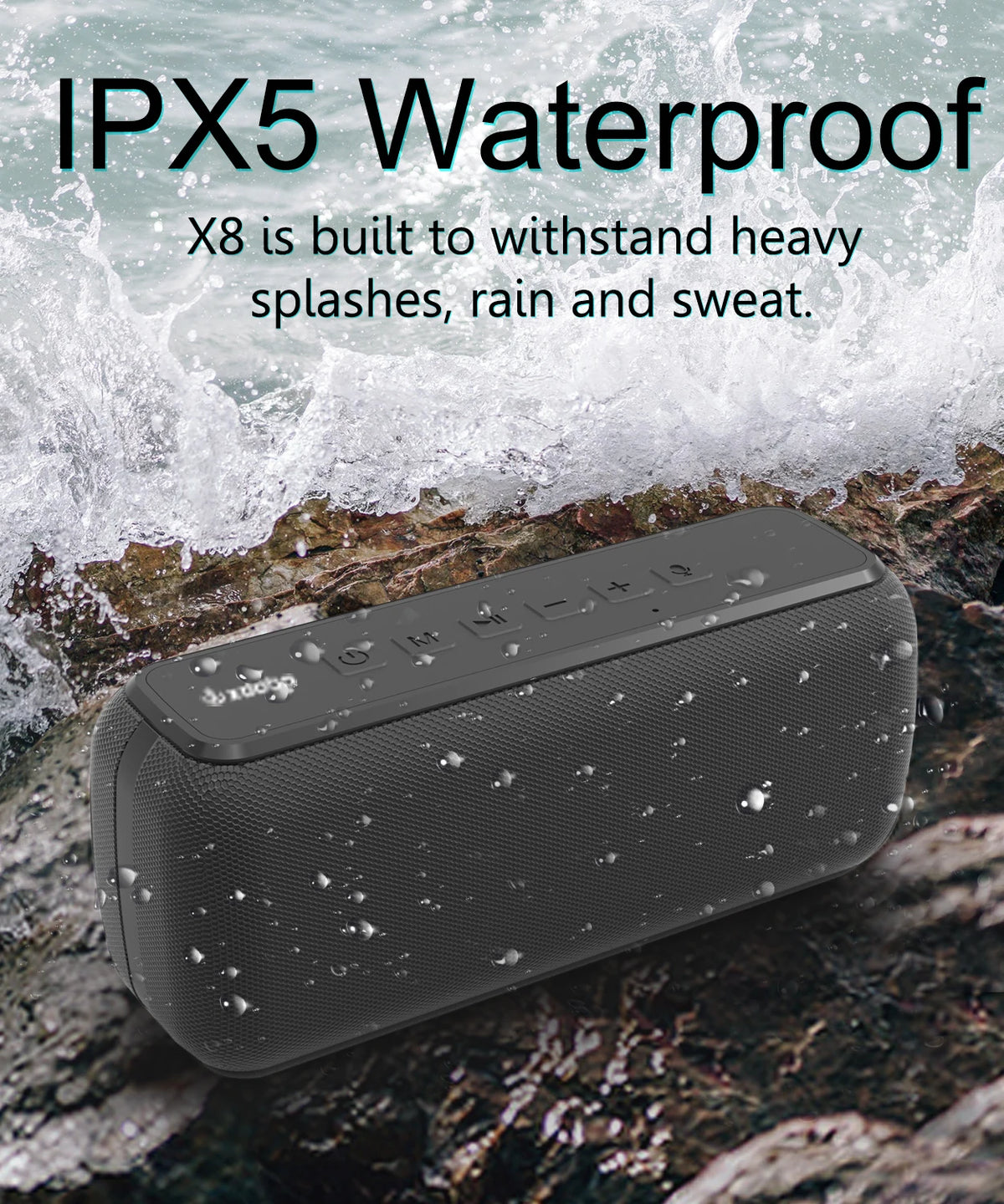 XDOBO X8 60W Portable Bluetooth Speaker