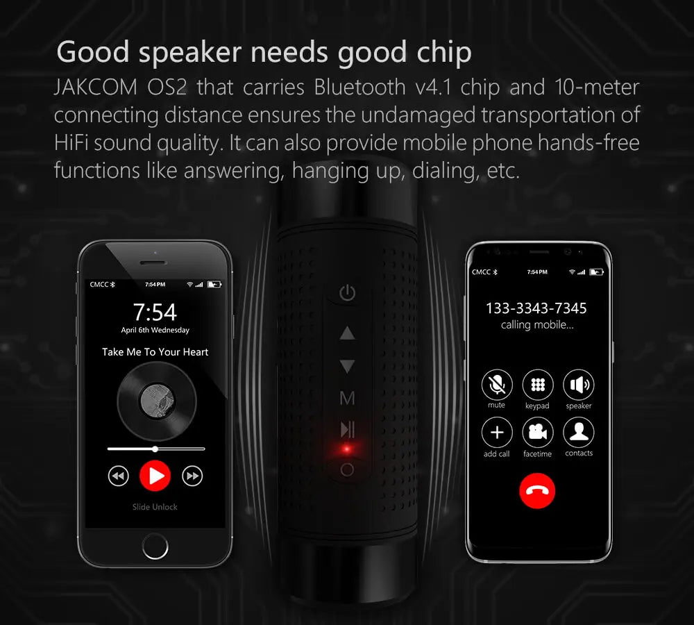 JAKCOM OS2 Smart Outdoor Bluetooth Speaker