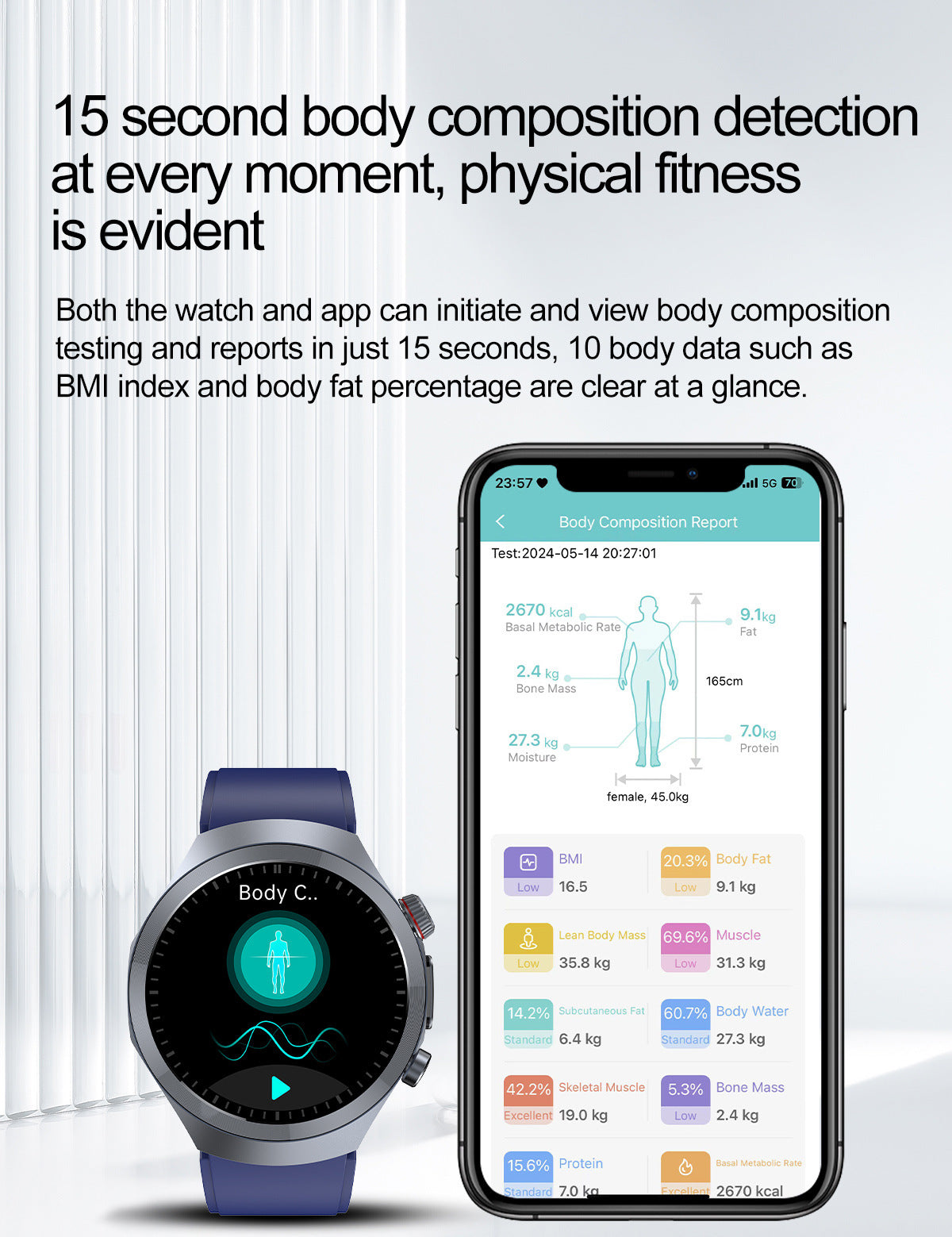 ET486 AMOLED ECG Smart Watch
